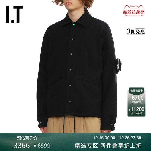 ITTOGAARCHIVES翻领排扣夹克