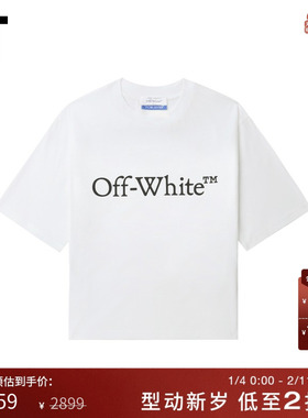 IT OFF-WHITE c/o VIRGIL ABLOH™女装logo印花短袖T恤新款900110