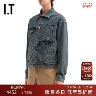 IT MM6 Maison Margiela男装牛仔夹克新款复古型男合身外套0055MP