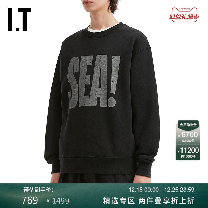 ITWINDANDSEA圆领卫衣