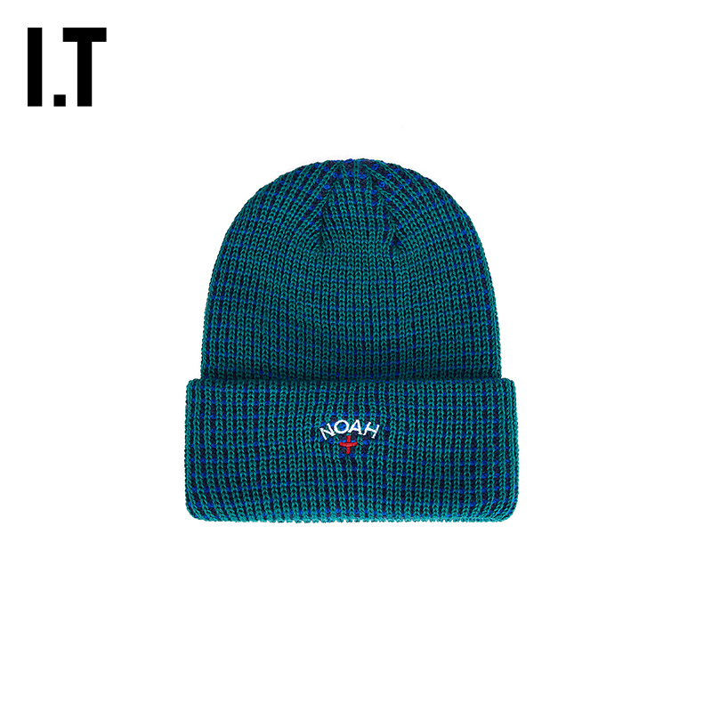 ITNOAH翻边针织帽时尚户外风