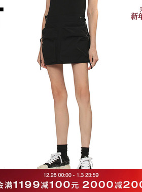 IT HELMUT LANG女装半身裙新款时尚甜酷合身短裙工装裙302001XQ