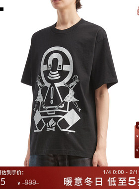 IT C.E男装宽松短袖T恤新款潮流个性图案印花圆领半袖S28T12MP