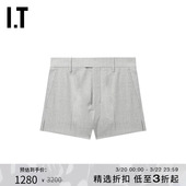 裤 短裤 新款 简约质感直筒裤 合身西装 英伦时尚 HSO109MM AMI男装