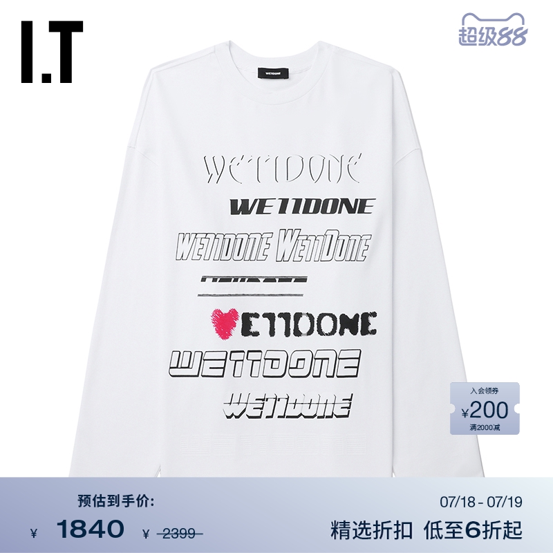 ITWe11Done宽松长袖T恤