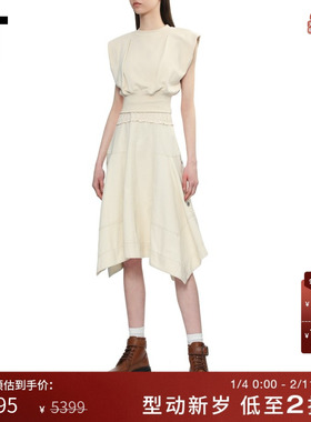 IT 3.1 Phillip Lim女装假两件无袖连衣裙新款时尚气质拼接裙装