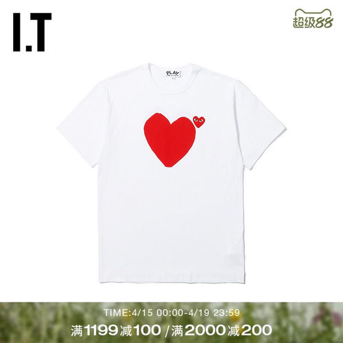 CommedesGarcons久保短袖T恤