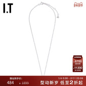 钻饰logo造型吊坠配饰JW0141AO 精致时尚 BAPY女款 项链首饰新款