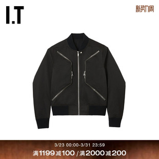 拉链夹克新款 Owens男装 潮流有型飞行员外套790THDMQ Rick