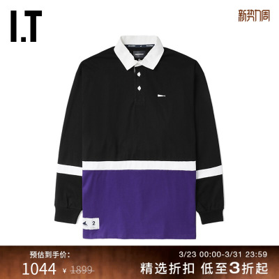 ITDESCENDANT长袖polo衫