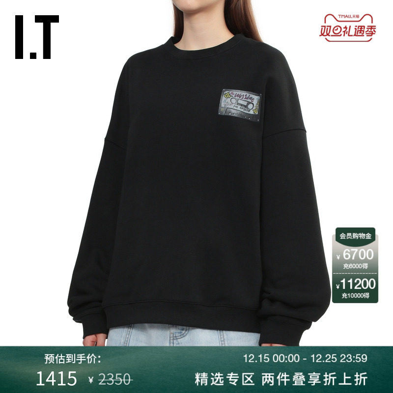 ITWe11Done宽松圆领卫衣