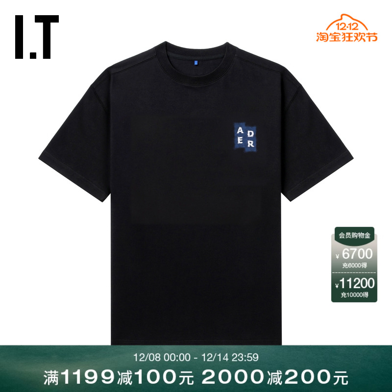 ITADERerror圆领短袖T恤