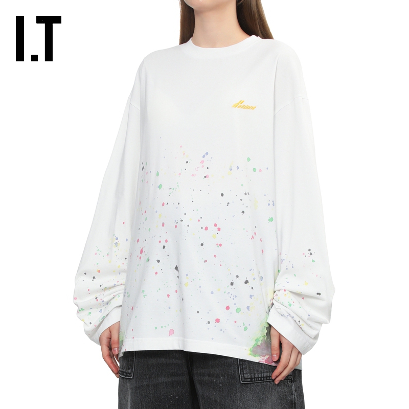 ITWe11Done宽松廓形长袖T恤