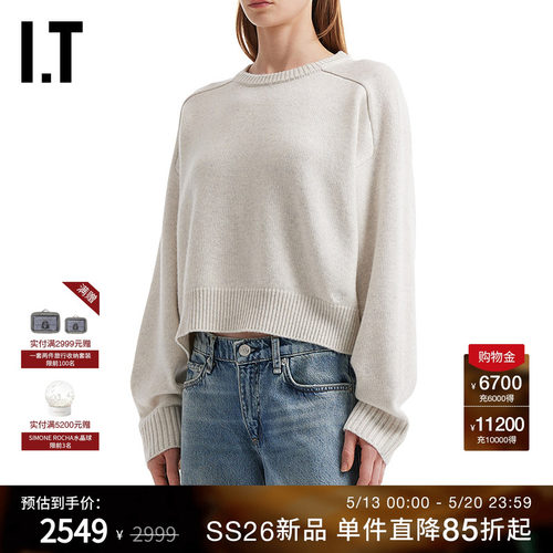 ITLouLouStudio圆领针织衫