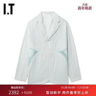 FACTION男装 ARCHIVE 西装 夹克新款 质感拼接西服外套 时尚 POST