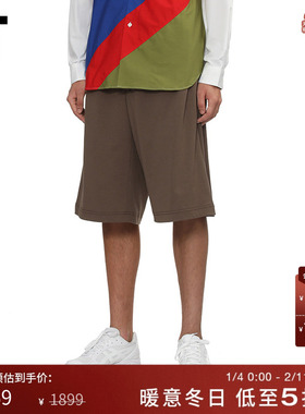 IT CDG COMME des GARCONS HOMME DEUX男装纯色短裤宽松休闲裤