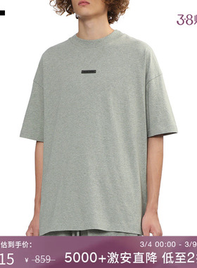 IT ESSENTIALS男装宽松短袖T恤新款随性休闲风圆领半袖254195MP