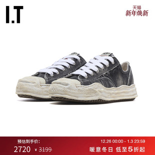 Mihara 复古潮流磨白休闲鞋 Yasuhiro男款 新款 731BLM 做旧运动鞋