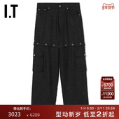 裤 047SBLMM 宽松直筒裤 工装 OFF WHITE™男装