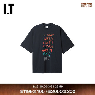 VETEMENTS女装 街头字母印花半袖 宽松短袖 个性 R196BXXQ T恤新款