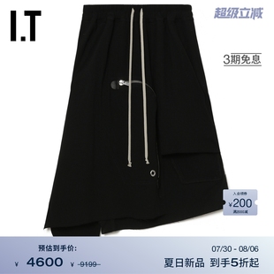 不對稱半身裙新款 Rick Owens女裝 潮流甜酷不規(guī)則半裙0734LPXO
