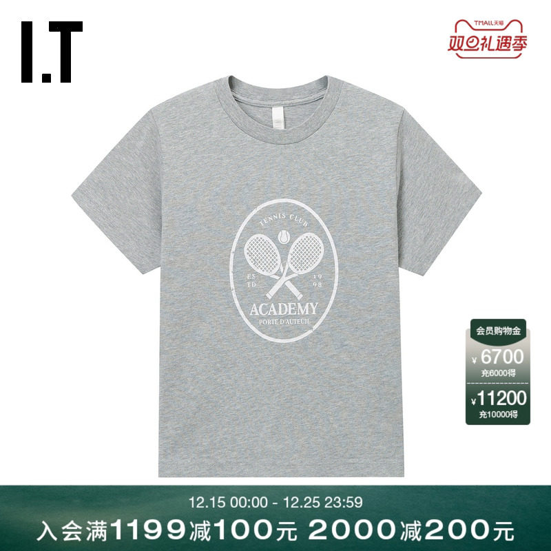 ITWITTHLOVE圆领短袖T恤