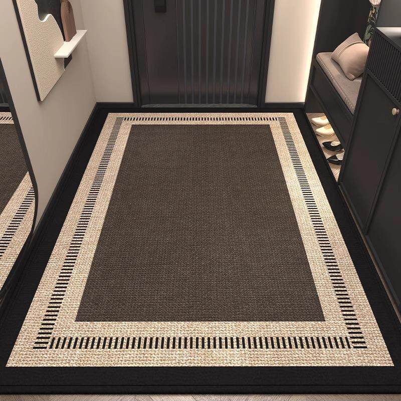 雅洁轻奢高级入户门地垫地毯门垫进门门口玄关防滑脚垫可裁剪定制