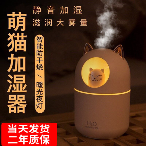 小型香薰加湿器生日礼物