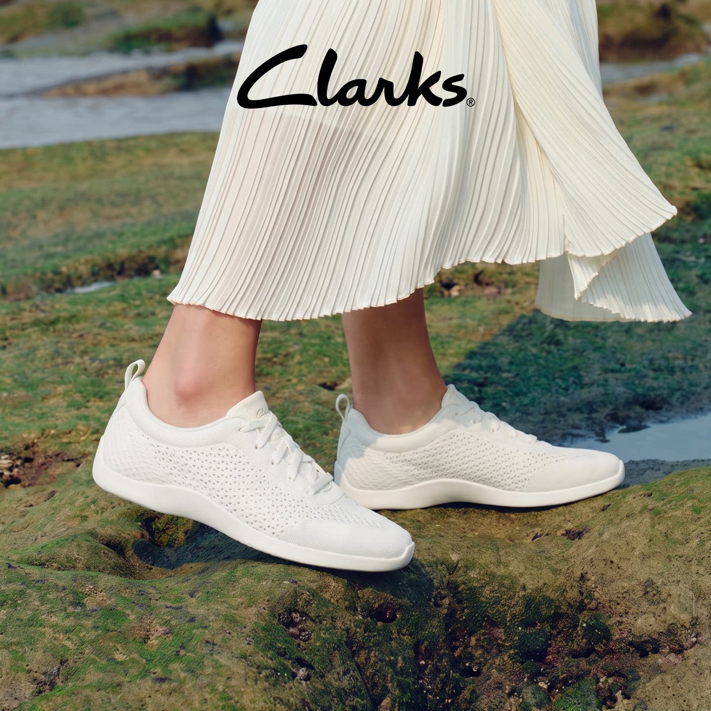 Clarks其乐CraftBallet女鞋薄底德训鞋夏季芭蕾透气运动休闲鞋图片