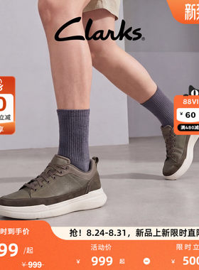 Clarks其乐Burford lace男鞋新款潮流舒适厚底通勤百搭透气休闲鞋