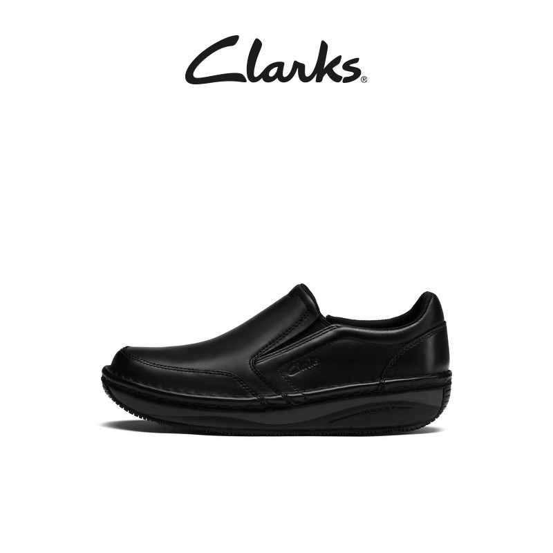 Clarks其乐气垫王系列男鞋新款柔软透气商务休闲通勤乐福皮鞋