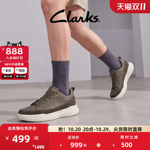 Clarks其乐Burford lace男鞋新款潮流舒适厚底通勤百搭透气休闲鞋