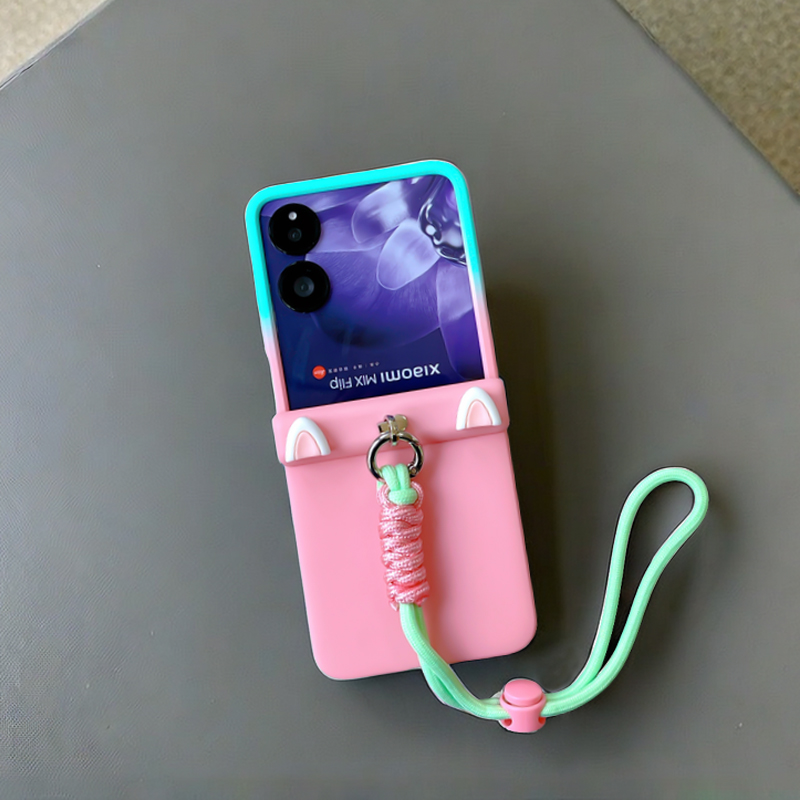 适用小米mixflip可爱全包手机壳