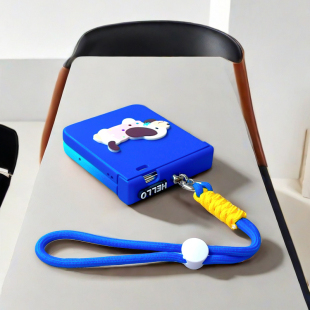 pocket2 flip手机壳可爱一体全包华为p50 s铰链中转轴防摔oppon3flip折叠挂绳小米xflip链条 适用荣耀magic