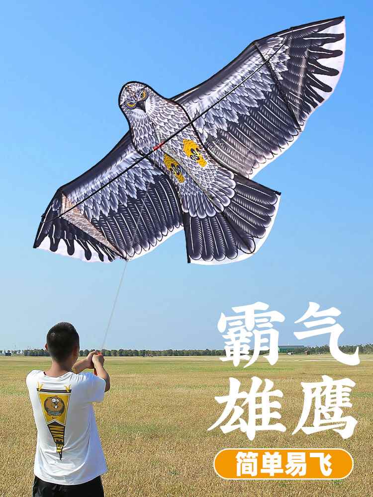 老鹰风筝大人专用微风易飞儿童超大型高档巨型立体仿真2023年新款