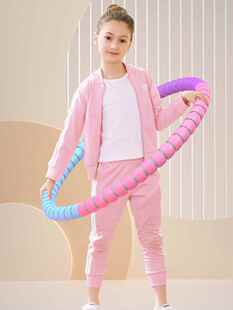 呼啦圈小孩儿童小学生专用收腹加重减肥10中学生幼儿园塑料夫拉圈