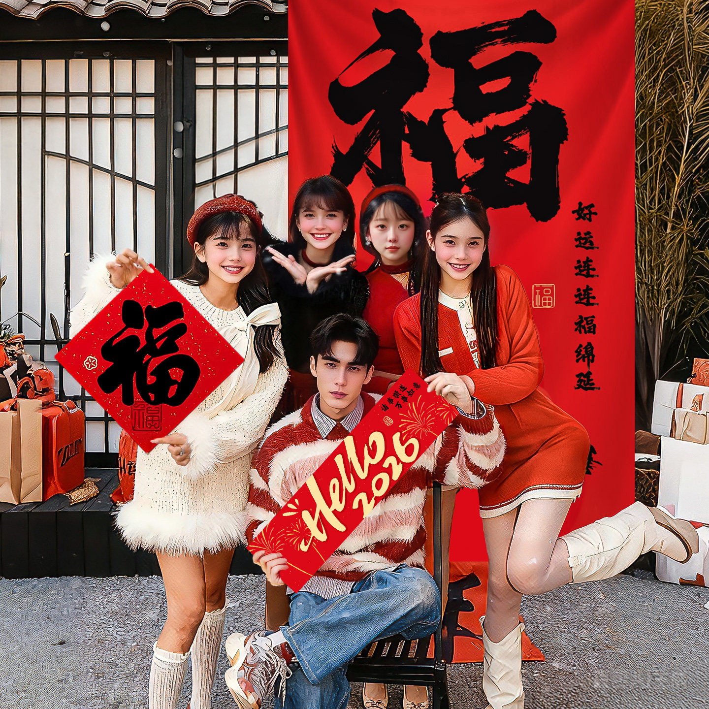 元旦晚会跨年氛围感拍照道具马年装饰场景布置2026迎新年年终盛典,节庆用品/礼品,节日装扮用品,淘宝优惠券,粉丝福利购,淘宝优惠卷