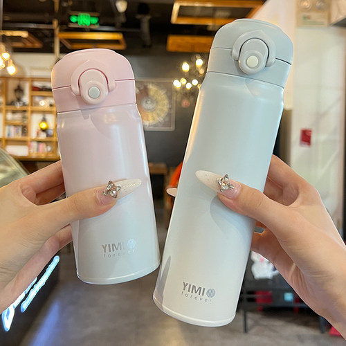 guloo保温杯316L不锈钢水杯子