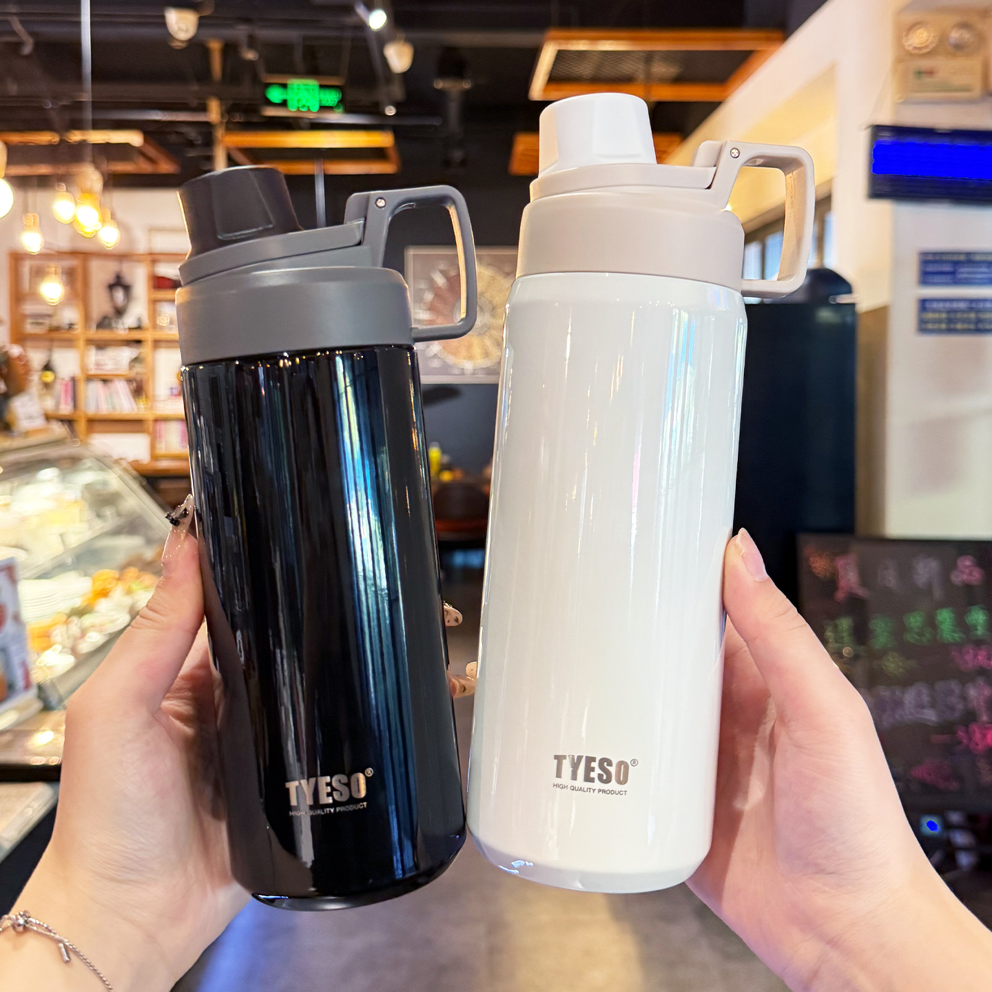 guloo简约保温杯304不锈钢水杯壶