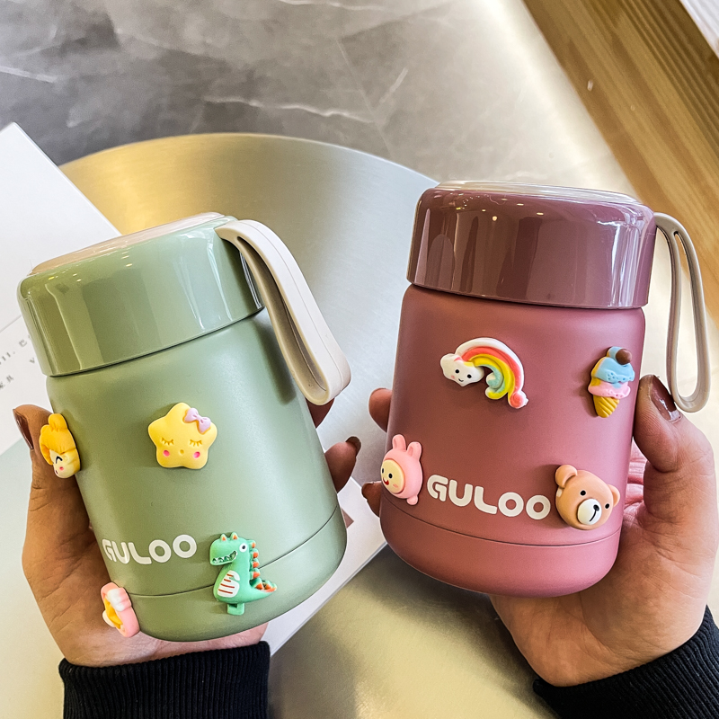 304不锈钢 长效保温 便携提绳