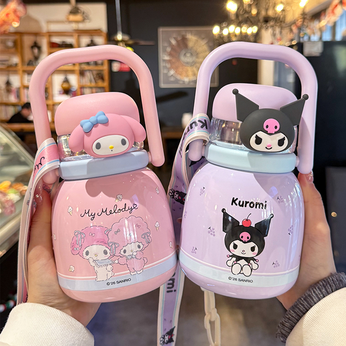 guloo三丽鸥保温杯316不锈钢水壶