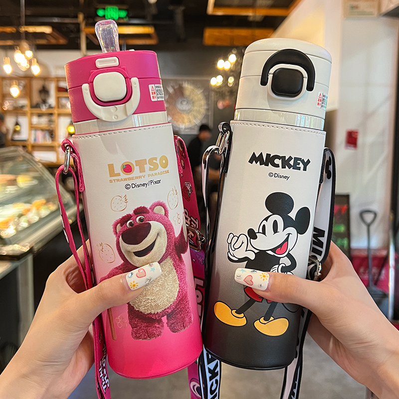 guloo迪士尼保温杯儿童316不锈钢