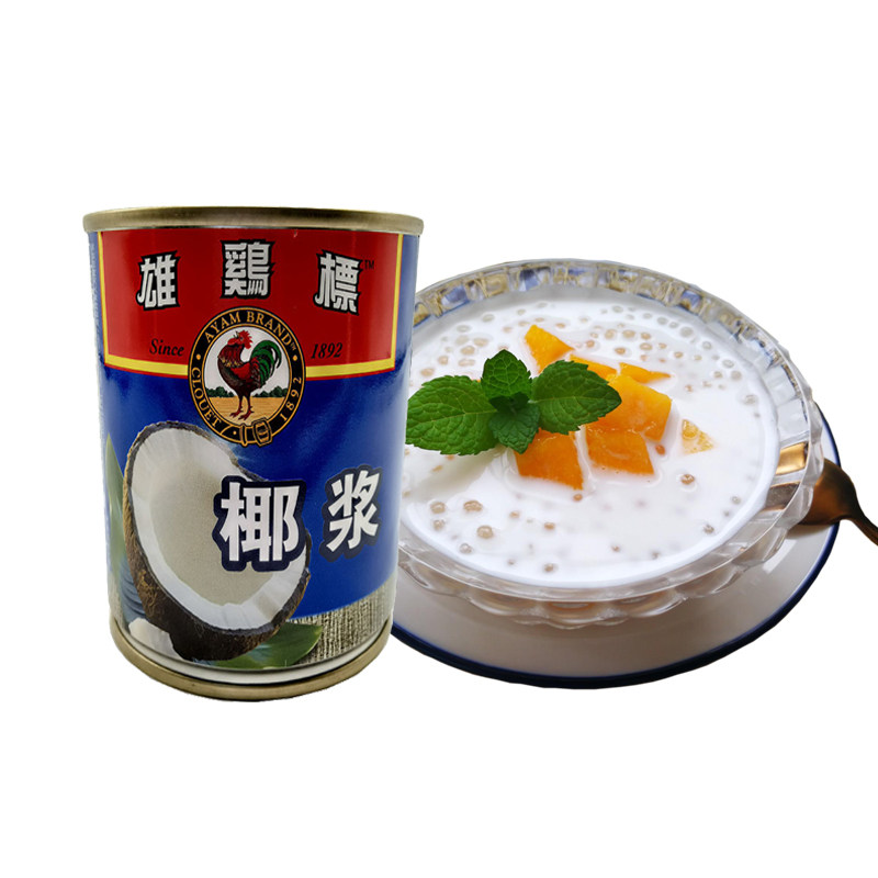 雄鸡标浓椰浆烘焙材料图片