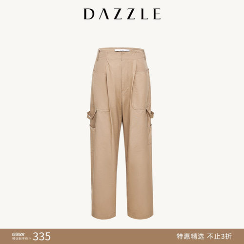 直筒裤型	工装风格	口袋装饰