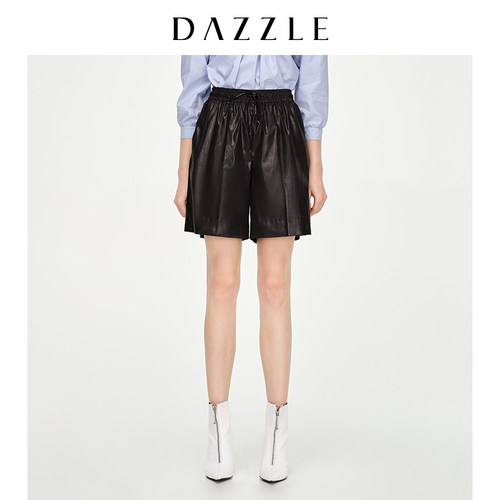 dazzle地素奥莱秋季款百慕大抽绳