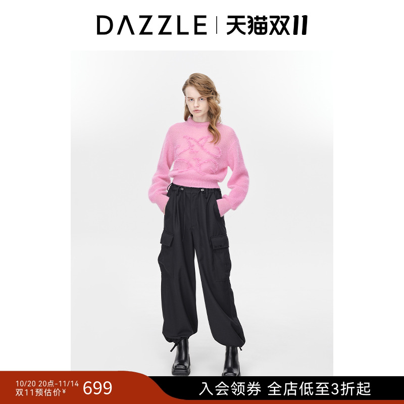 DAZZLE摩登冬季针织长袖