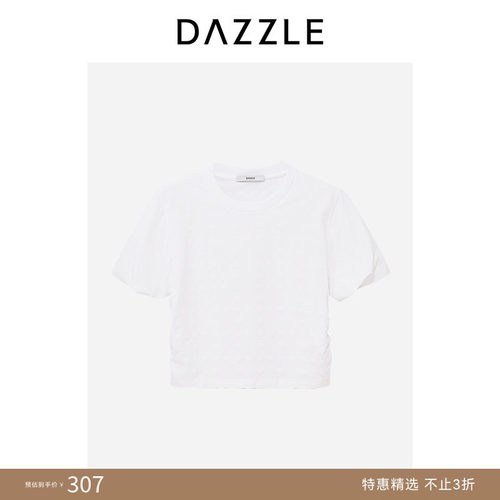 DAZZLE地素短袖T恤春夏