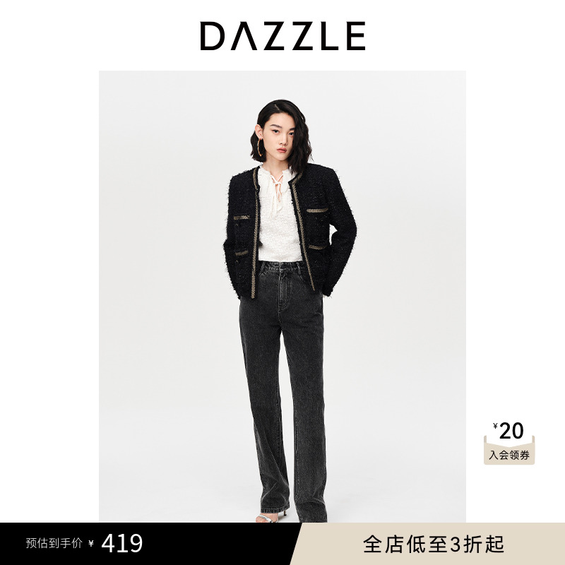 雪花水洗	全棉牛仔	直筒裤型