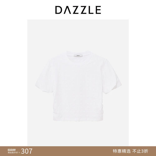 DAZZLE地素短袖T恤春夏