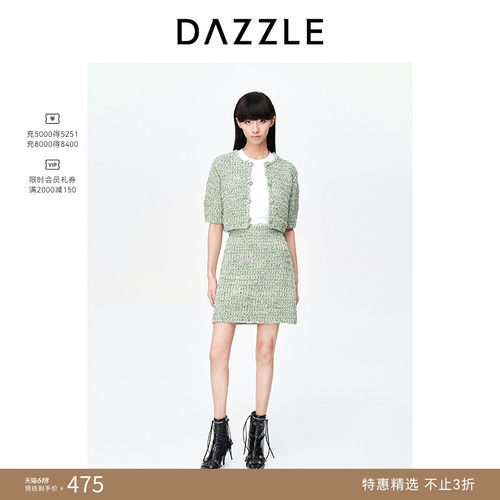 小香风格	泡泡袖型	短款版型